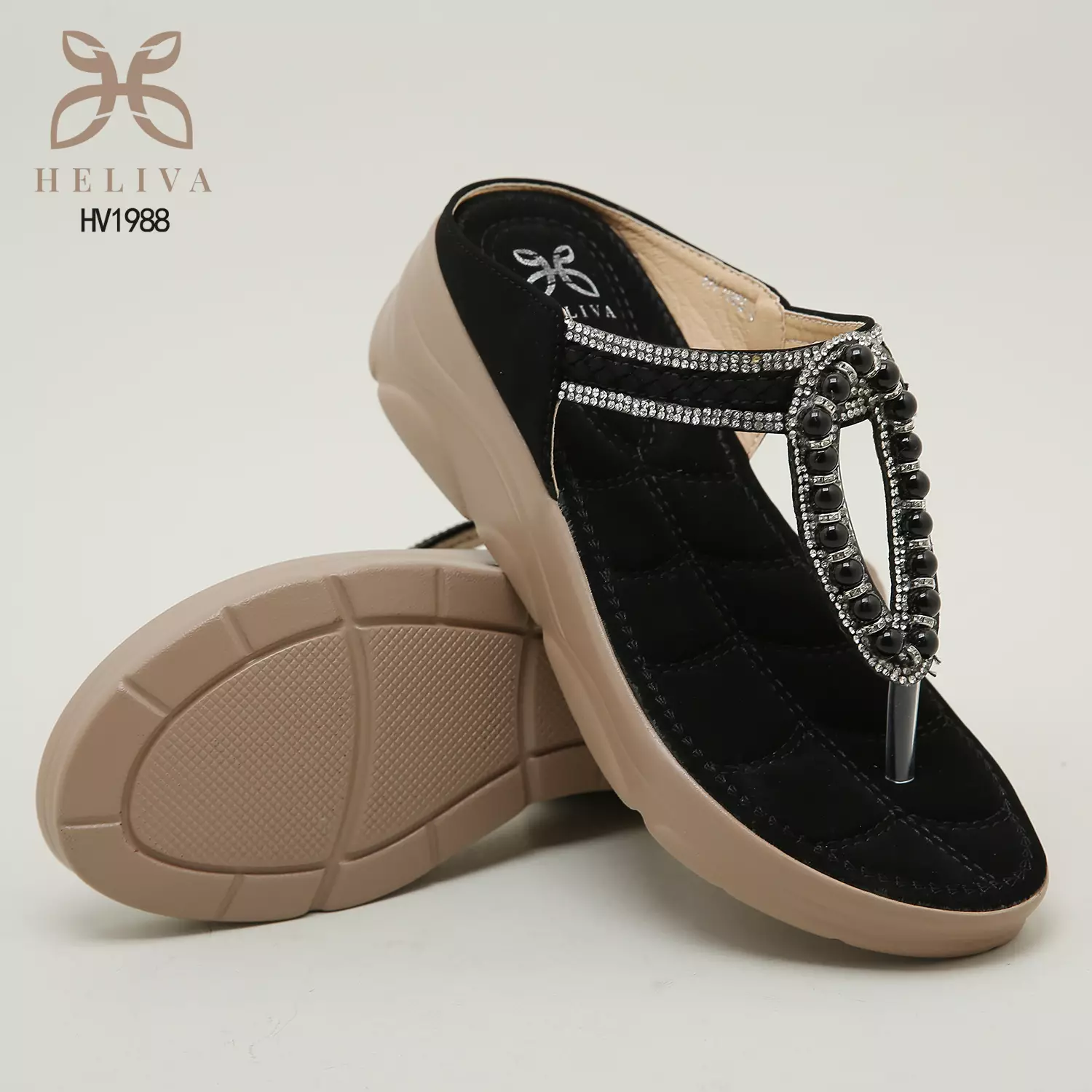 Heliva Alexa Lady Comfy Sandal Wedges Accessories