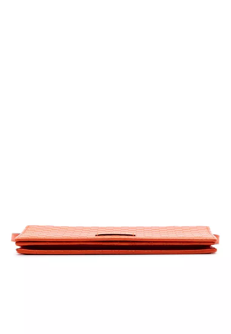 Pre-Loved Gucci Microguccissima Wallet On Strap