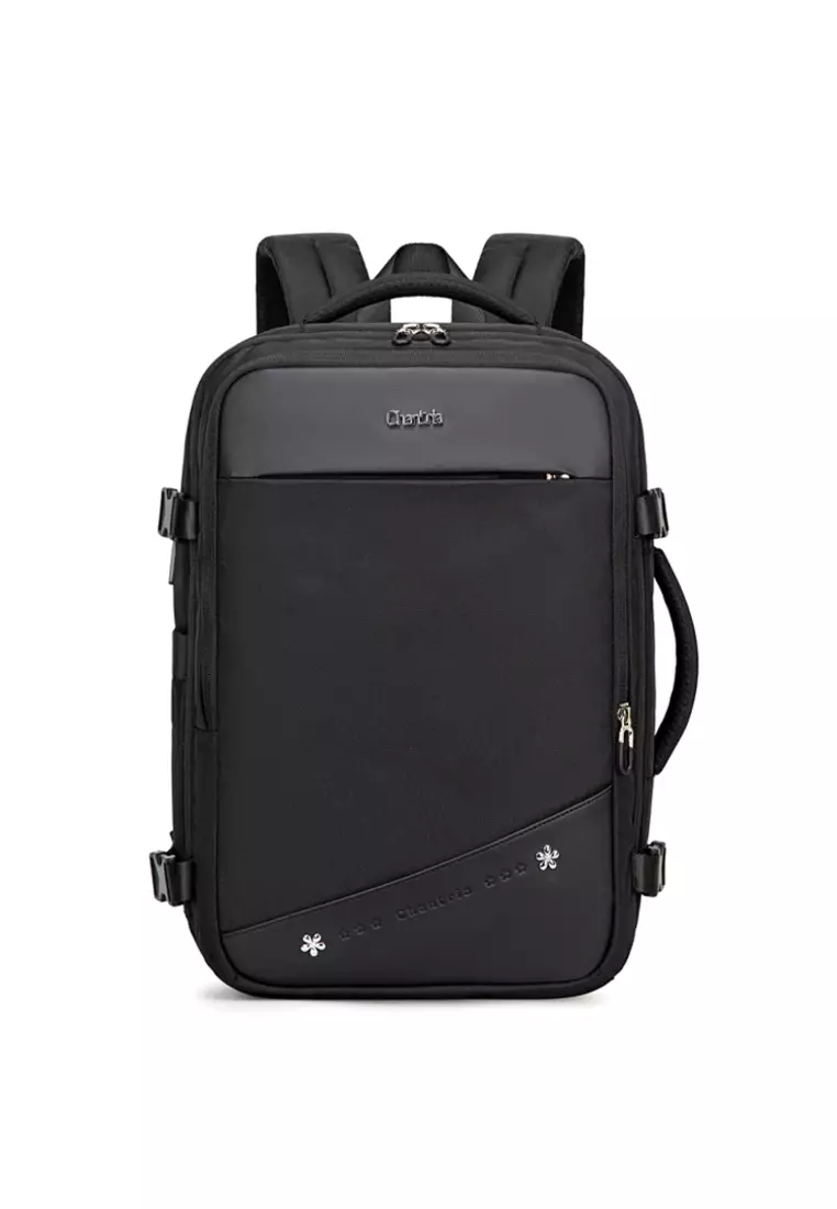 Multi Functional Business Travel USB Port Two Top Handle Backpack for Women