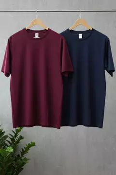 Claret Red/Navy Blue