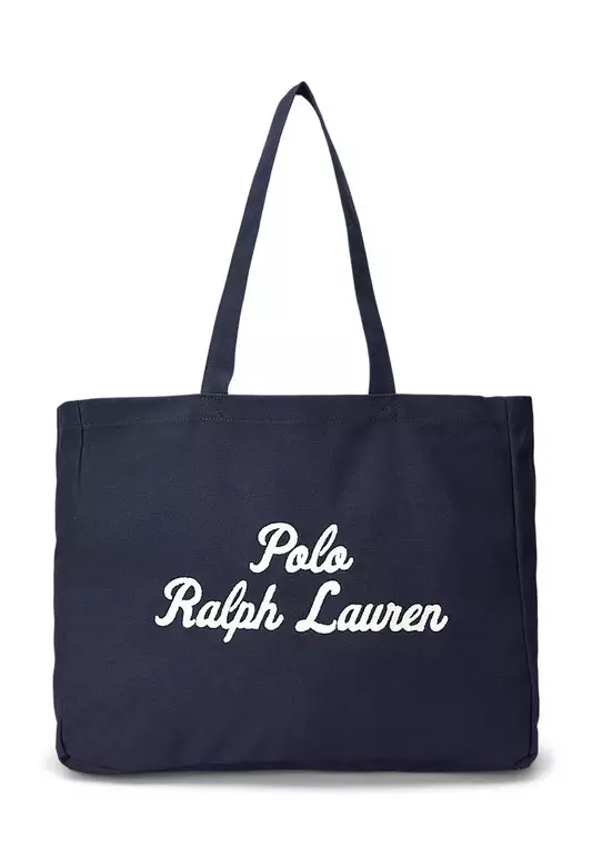 Embroidered Canvas Tote