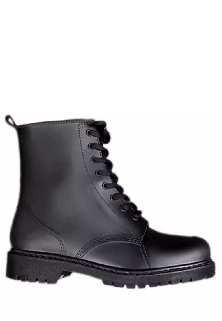Discount on Twenty Eight Shoes  shoes - SKU: VANSA Unisex Lace Up Rain Boots VSU-R809