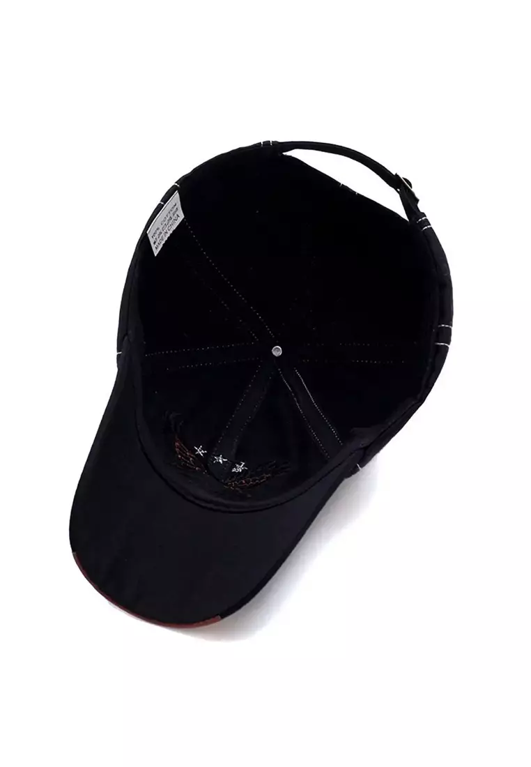 Drsh Topi Baseball Four Seasons Unisex Eagle Embroidery Sunscreen Hat  ORIGINAL