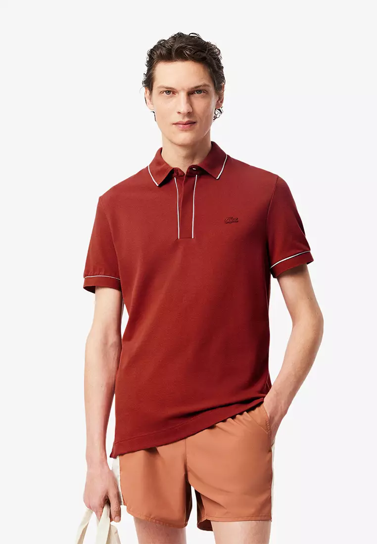 Regular Fit Paris Stretch Piqué Polo Shirt
