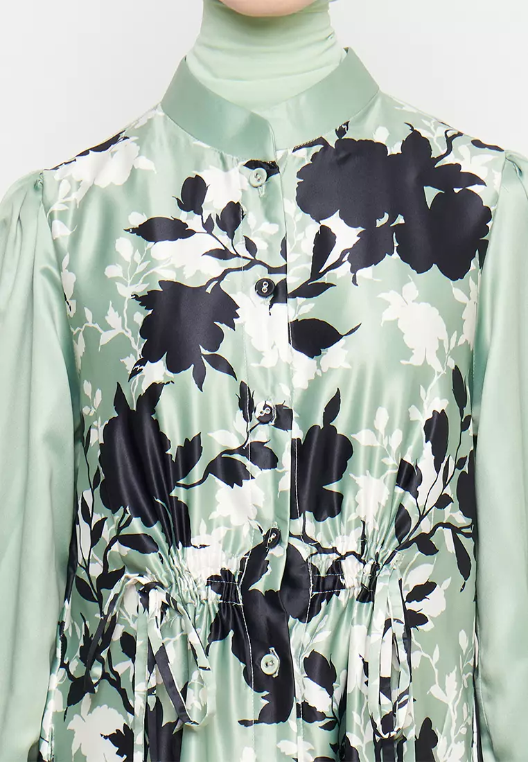 Kamilaa by Itang Yunasz Dress Amorist Green