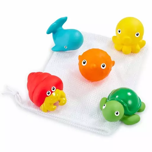Addo Little Lot Bathtime Ocean Friends Squirters Bath Toy - Mainan Mandi Anak Bayi
