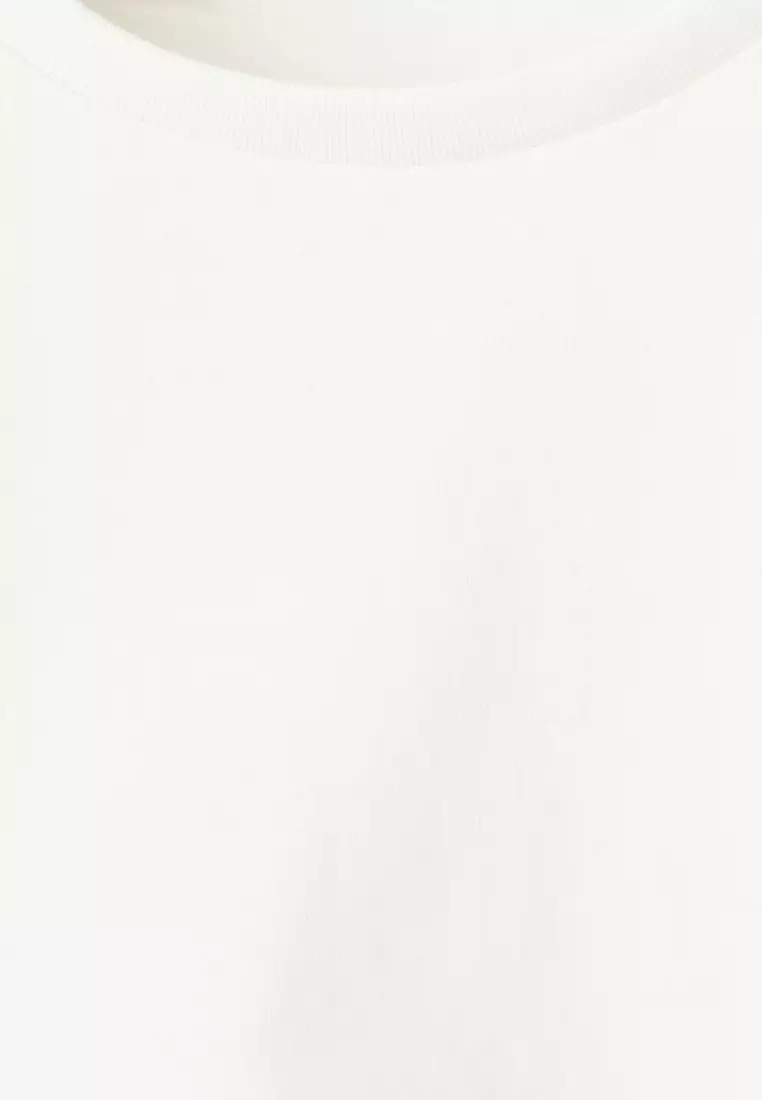 Frills Cotton T-Shirt