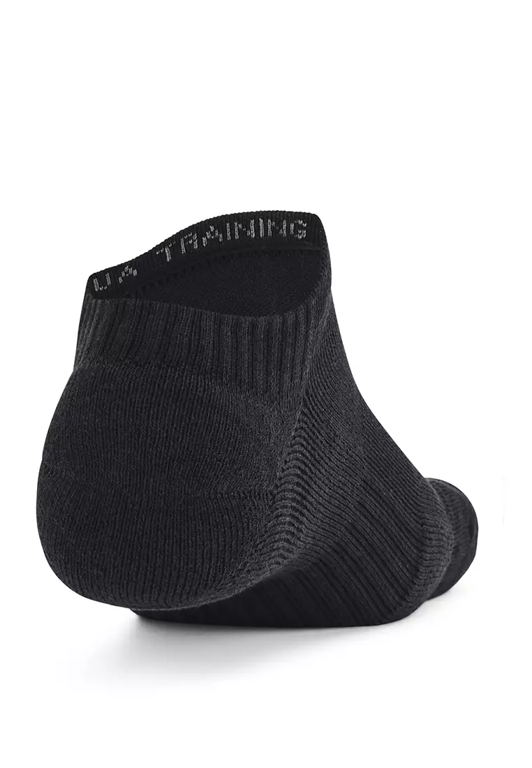 Training Cotton Unisex 6-Pack No Show Socks