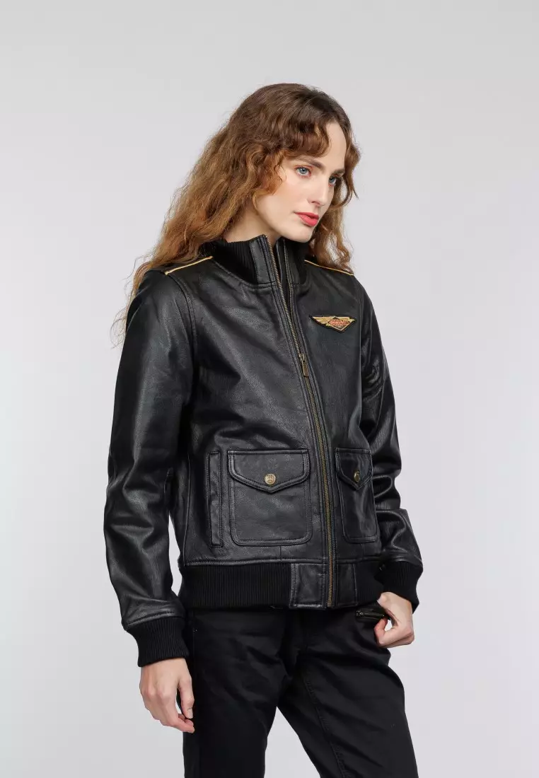 120th Anniversary Bomber Leather Jacket