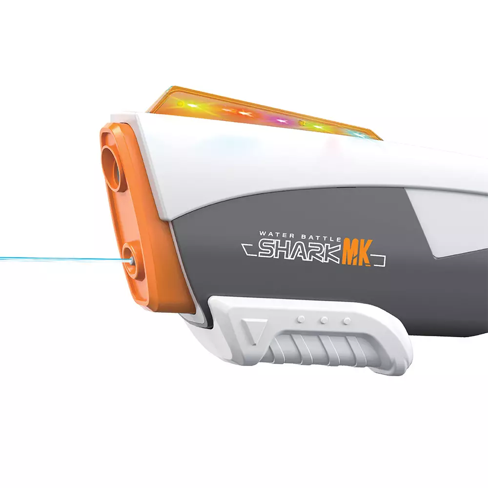 PASO ELECTRIC WATER GUN WATER BATTLE SHARK MK - PUTIH