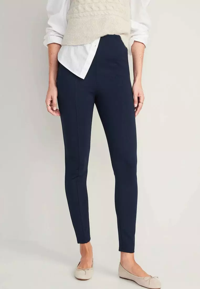 Extra High-Waisted Stevie Skinny Ankle Pants