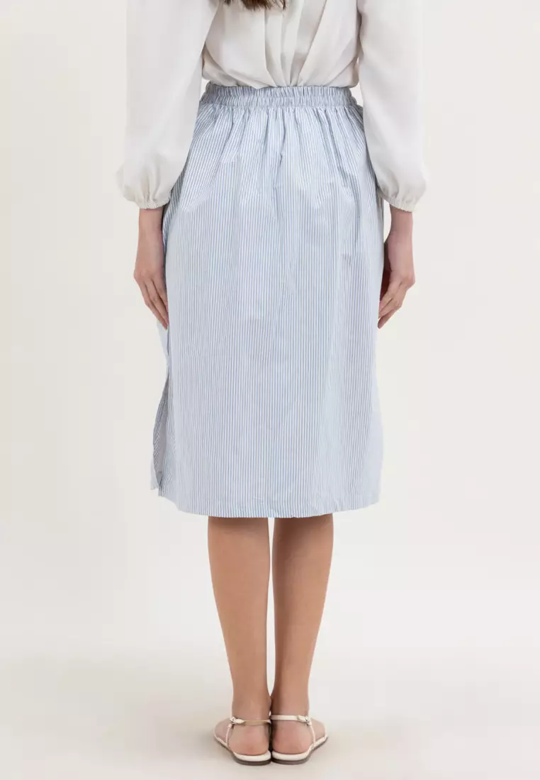 Laica Cotton Midi Skirt