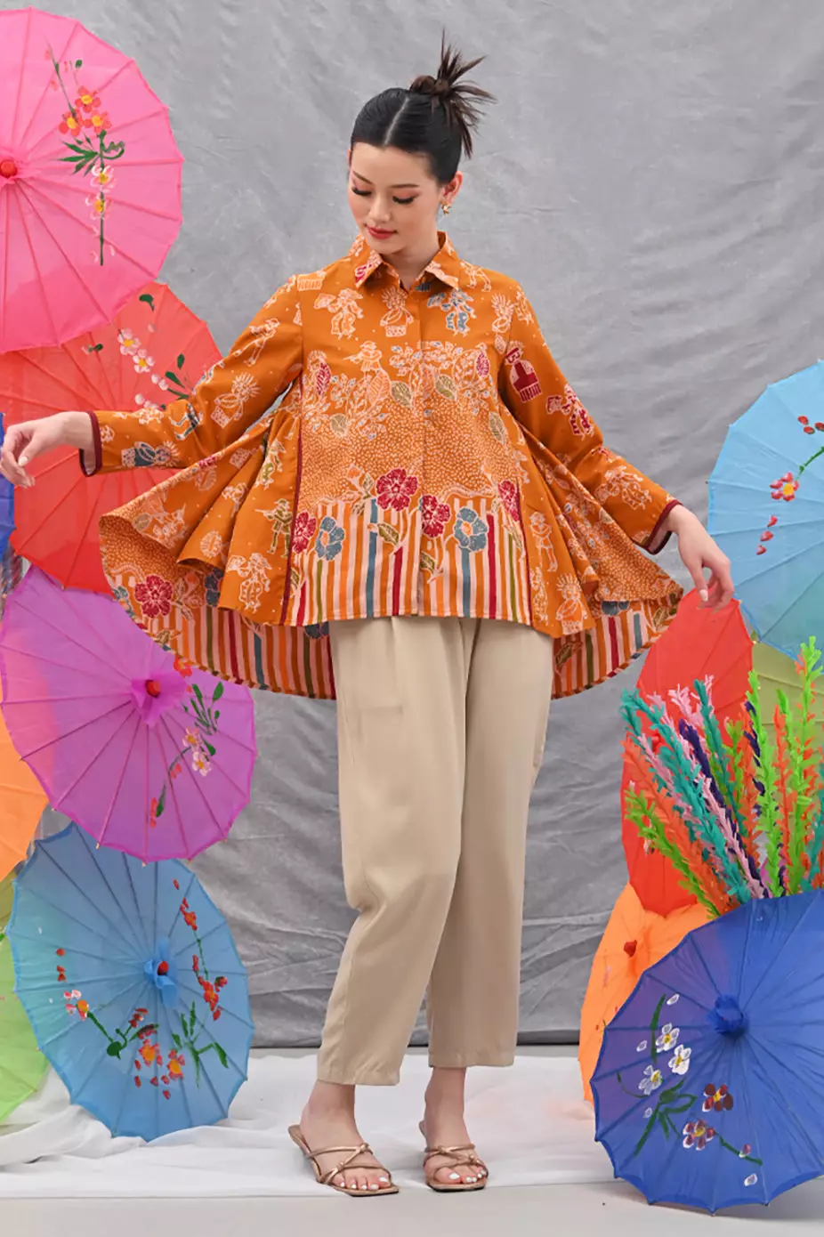 Jual Nona Rara Batik NONA RARA - Orka Wonogiren Betawi T4143, Baju ...