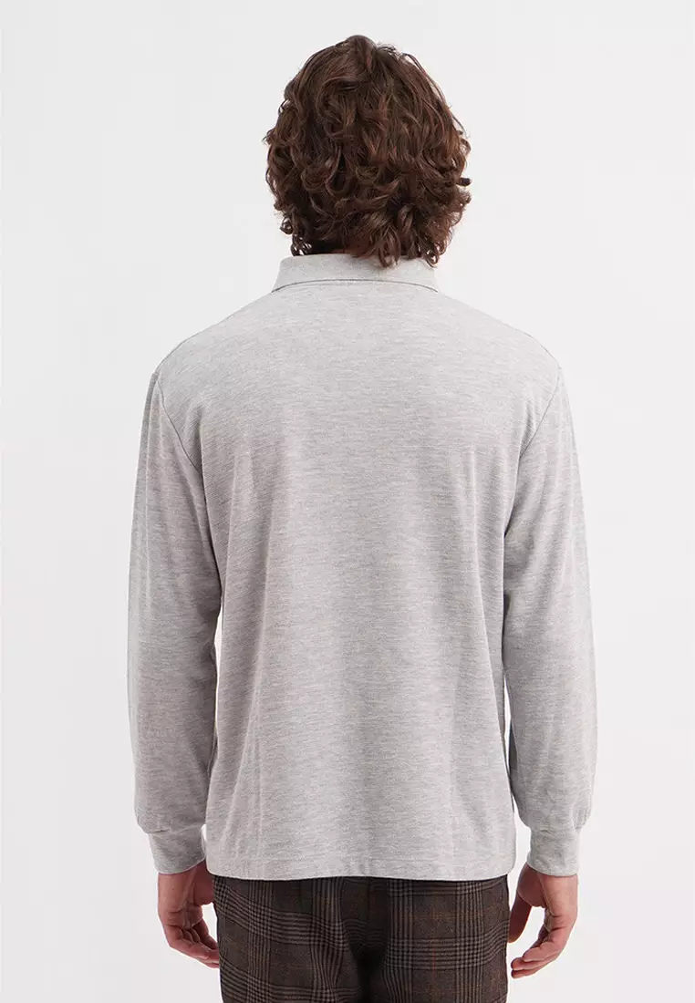 Penshoppe long sleeve polo cheap