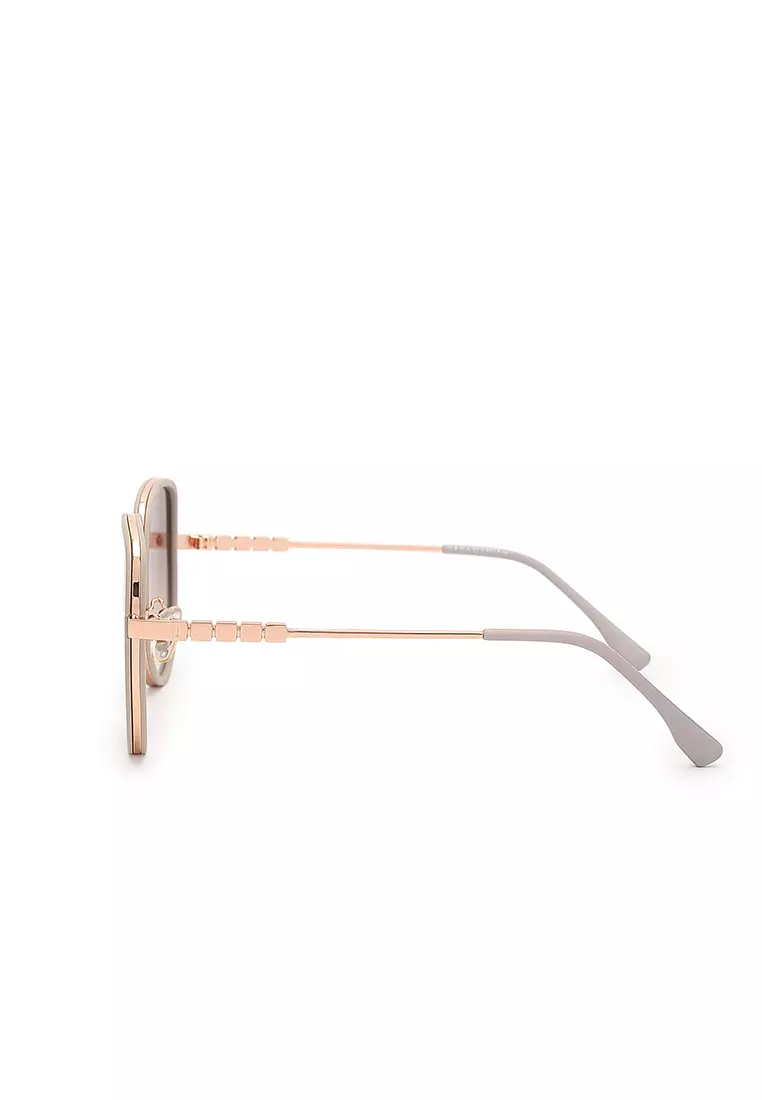 Unisex Fashion Sunglasses (Kacamata Hitam) - Hitam / Abu-Abu