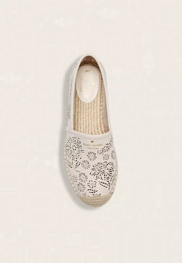 Kate Spade Gwen Espadrille Flat Meringue