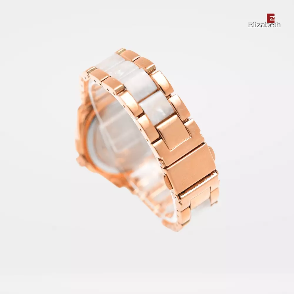 Jam Tangan Wanita - Elizabeth | Marble Strap 2201-0937 | Marble White