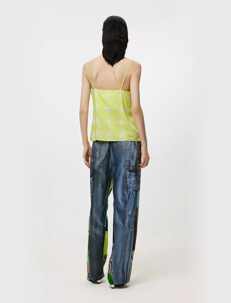 JNBY Women's Star Print Strapless Vest