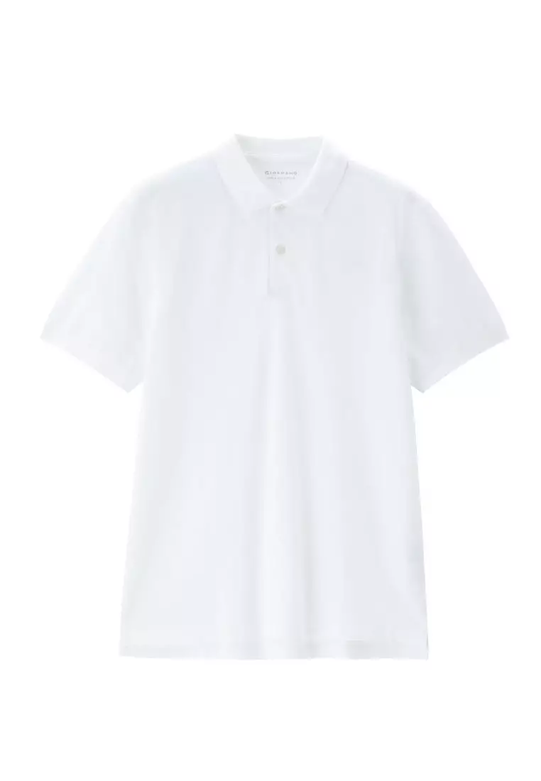 Korea Collection Men's 100% Cotton Short Sleeve Polo 01015514