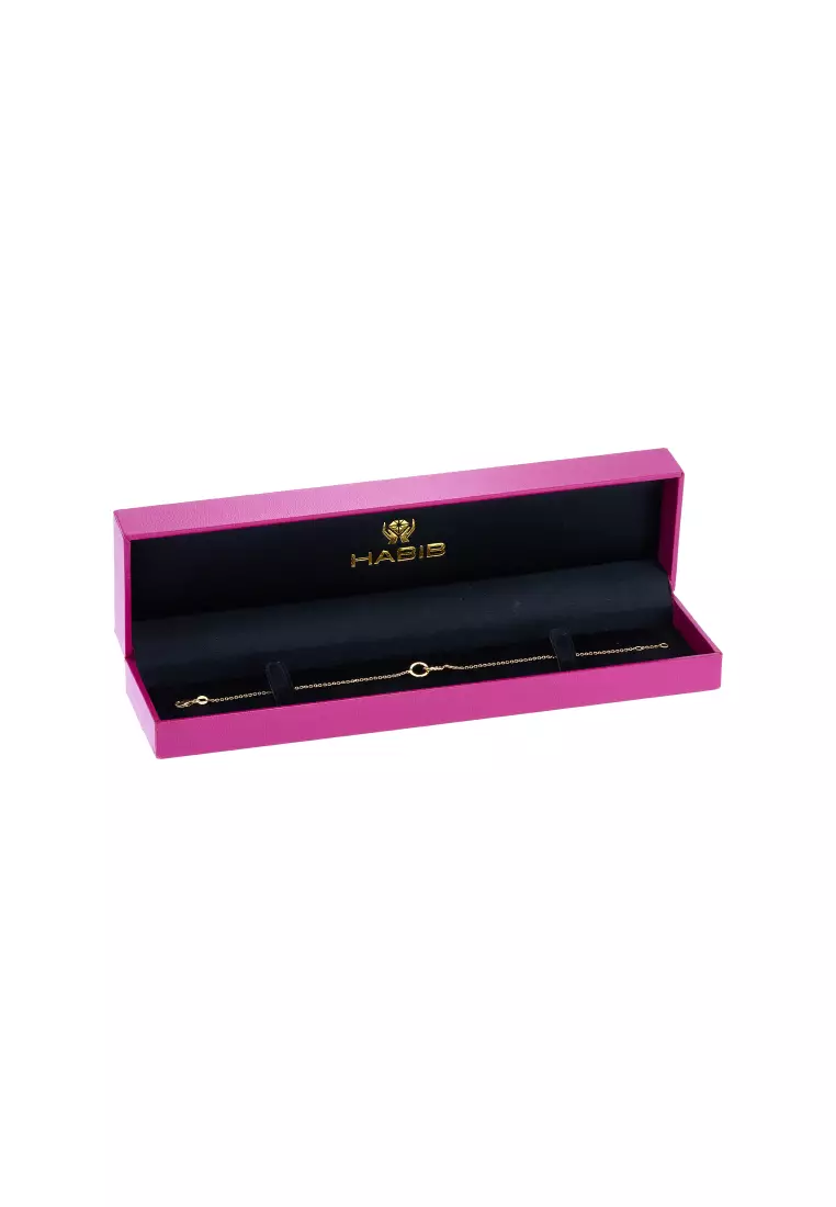 HABIB 750/18K Yellow Gold Bracelet 260-BR LG05