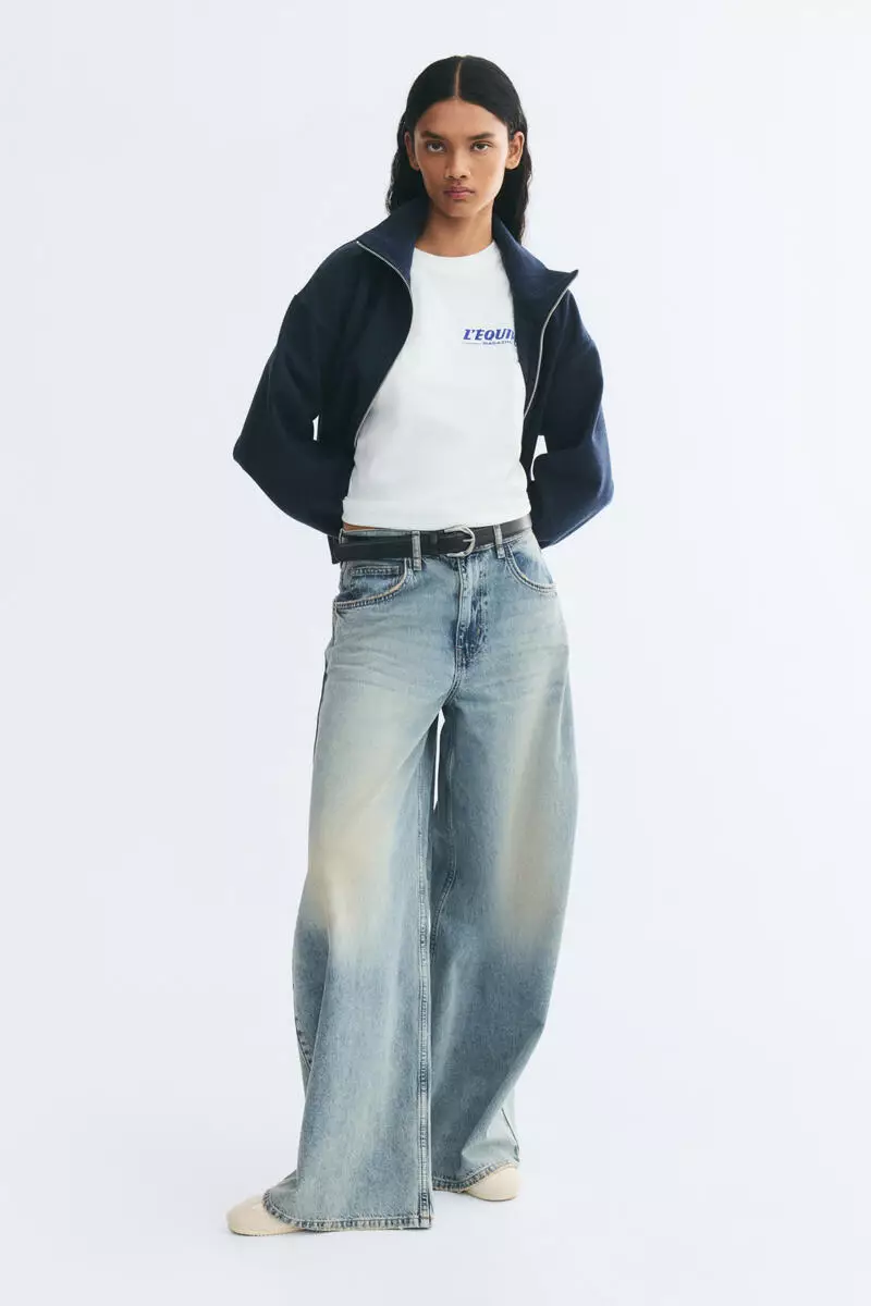 Zip-through sweatshirt