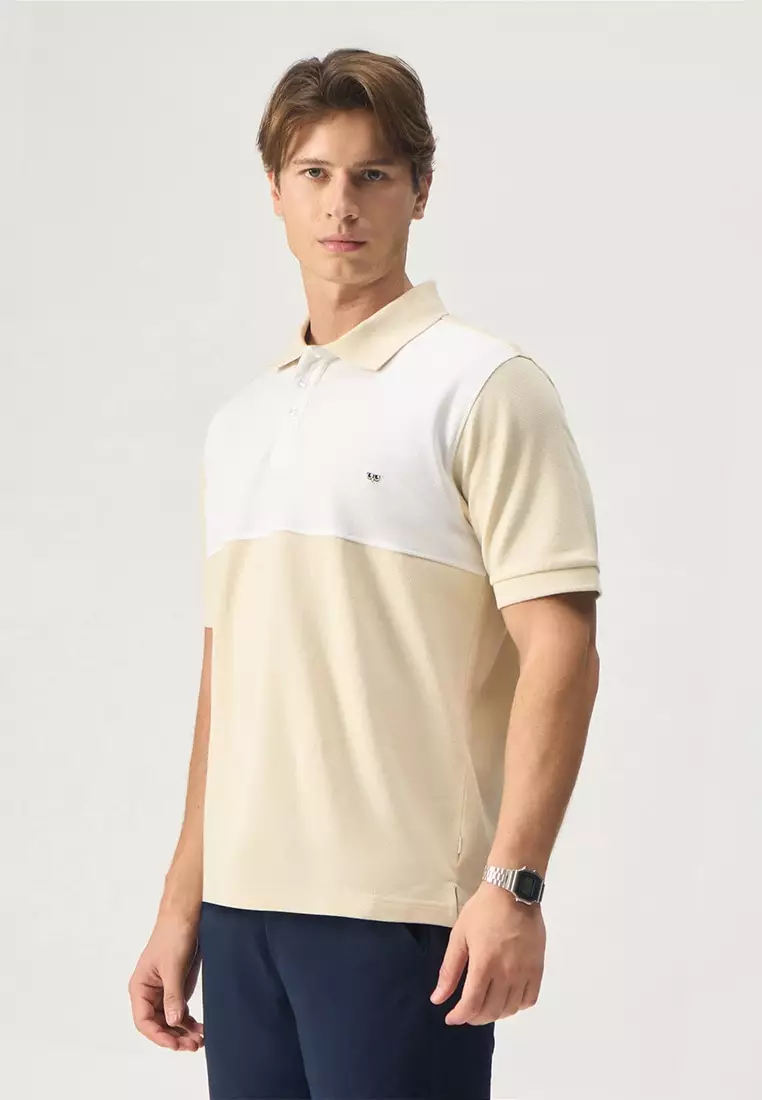 Colorblock Pique Polo