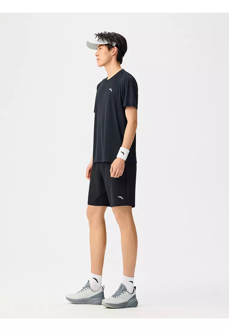 Men Training Knit Sport Set Loose-Fit Breathable Moisture-Wicking Quick-Dry Fitness 9525B7207A