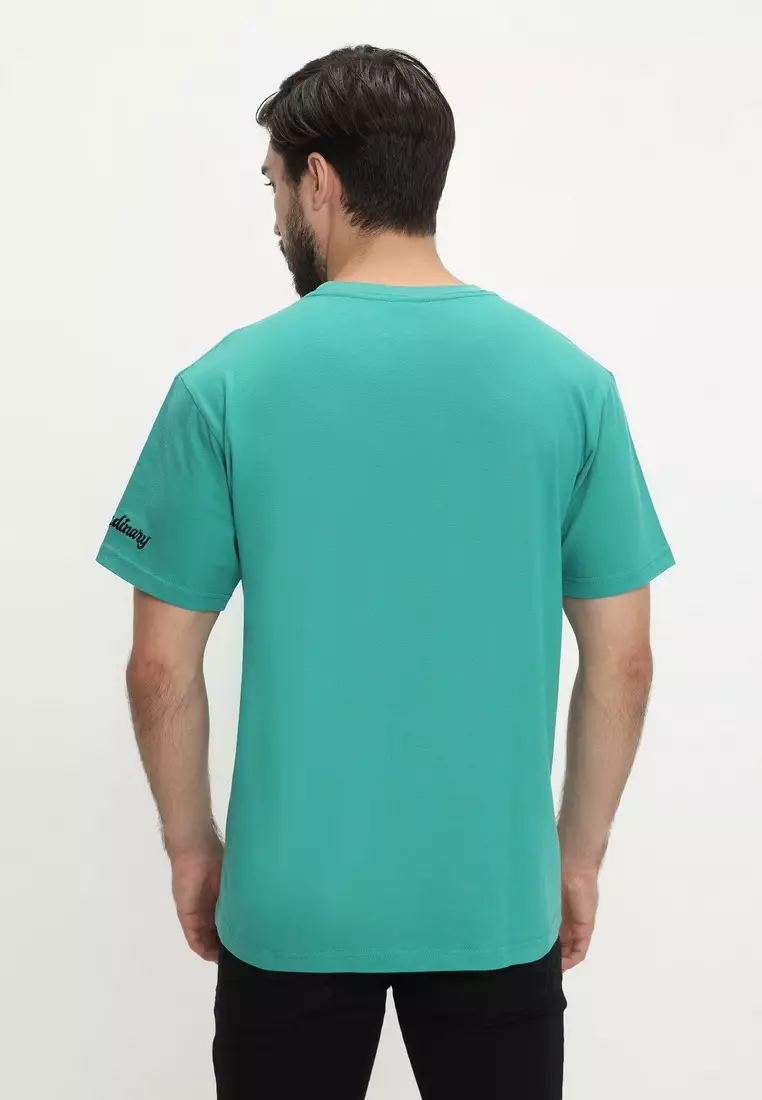 NX T-Shirt Cotton Combed Tebal Sablon Bordir Pria 207370171