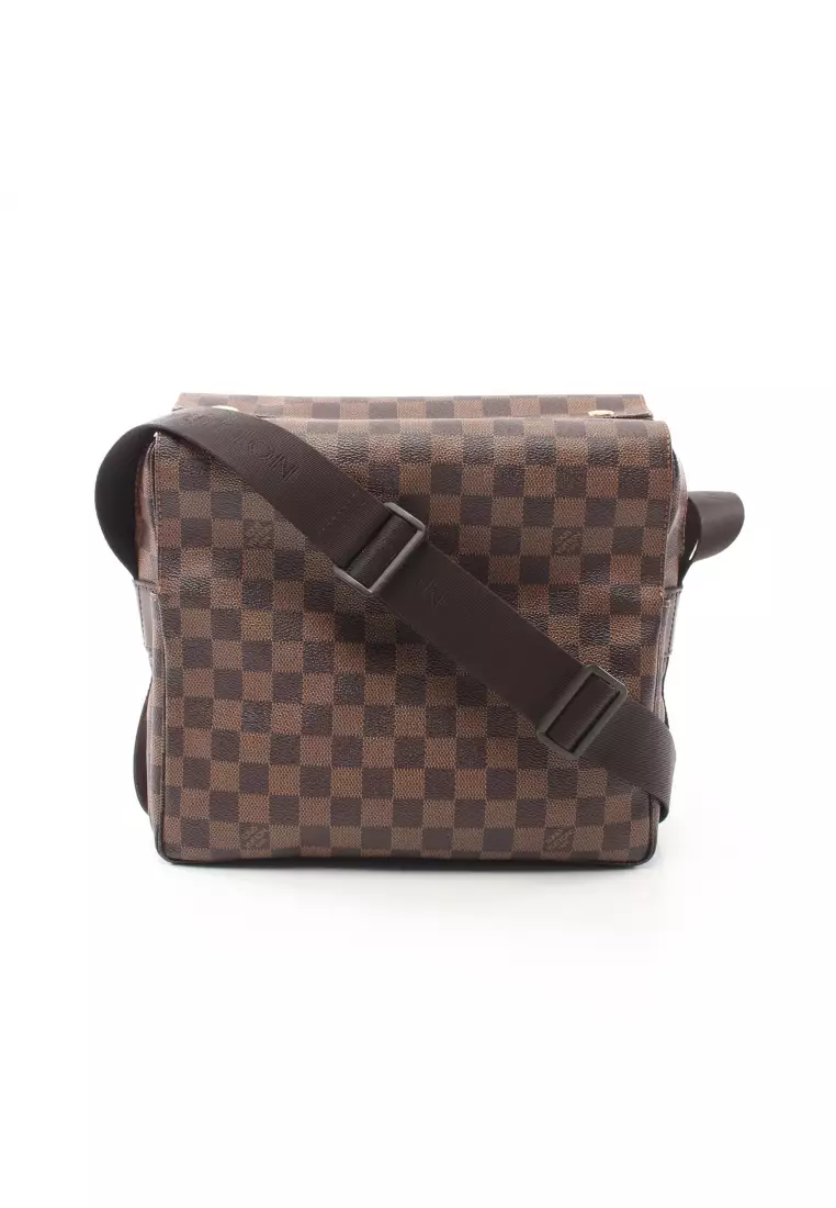 Louis Vuitton Damier Ebene Canvas Naviglio Shoulder Men's