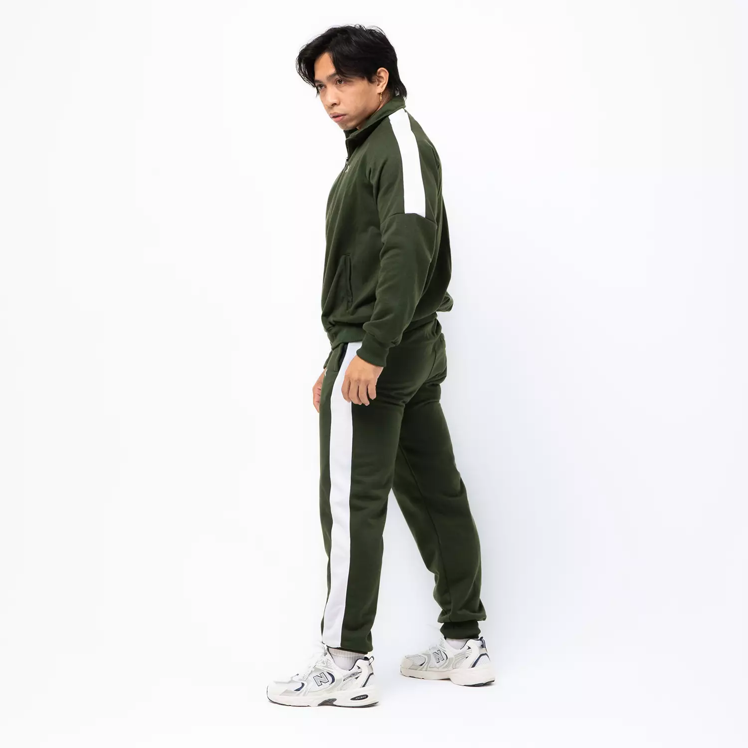 Campus Sport Fleece Jacket Dark Green