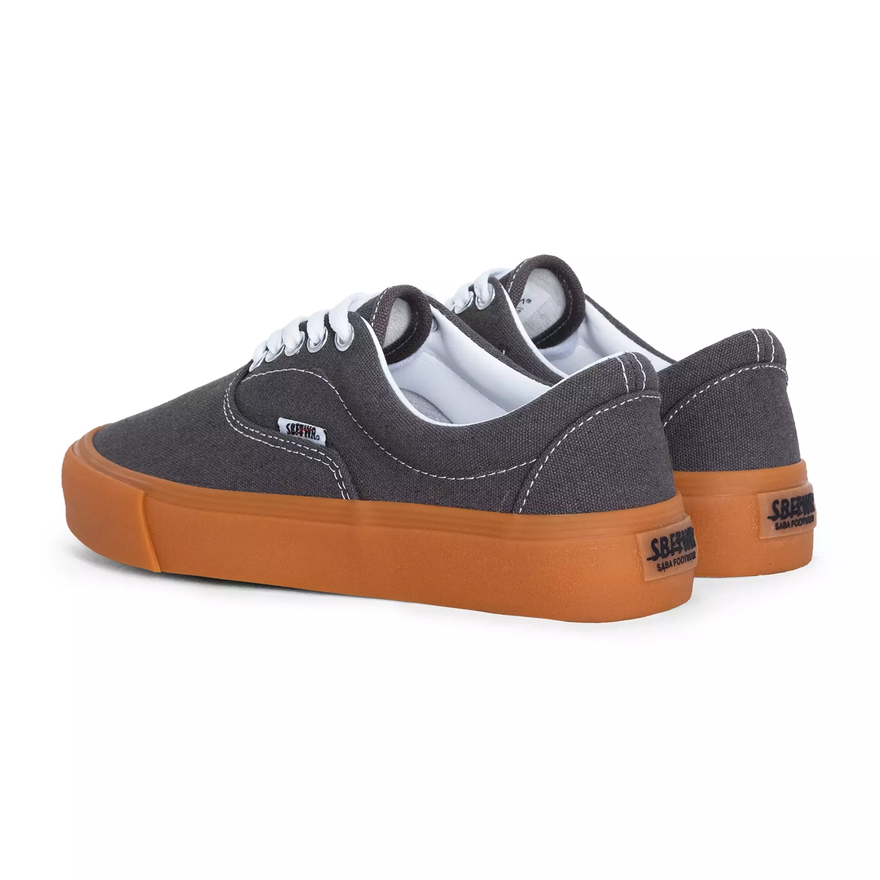SABA Sykes Grey Gum - Sepatu Sneakers Casual Pria Wanita
