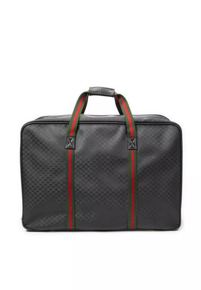 Pre-Loved Vintage Large Travel Suitcase