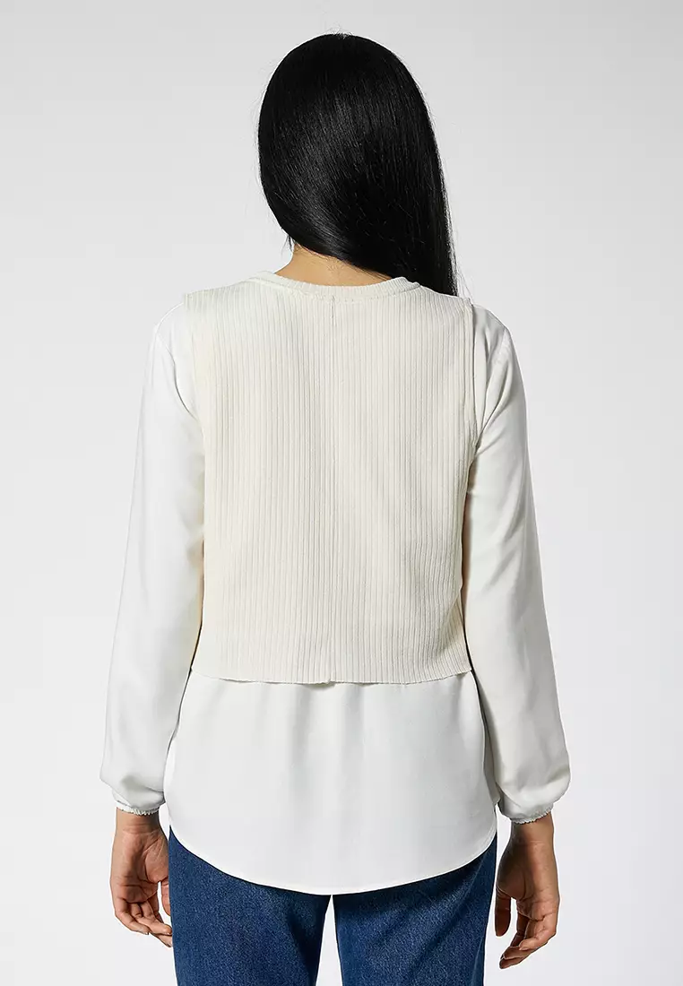 Two-Piece Look Shirt