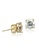 Chomel gold Cubic Zirconia Solitaire Stud Earring CH795AC52DZFSG_2