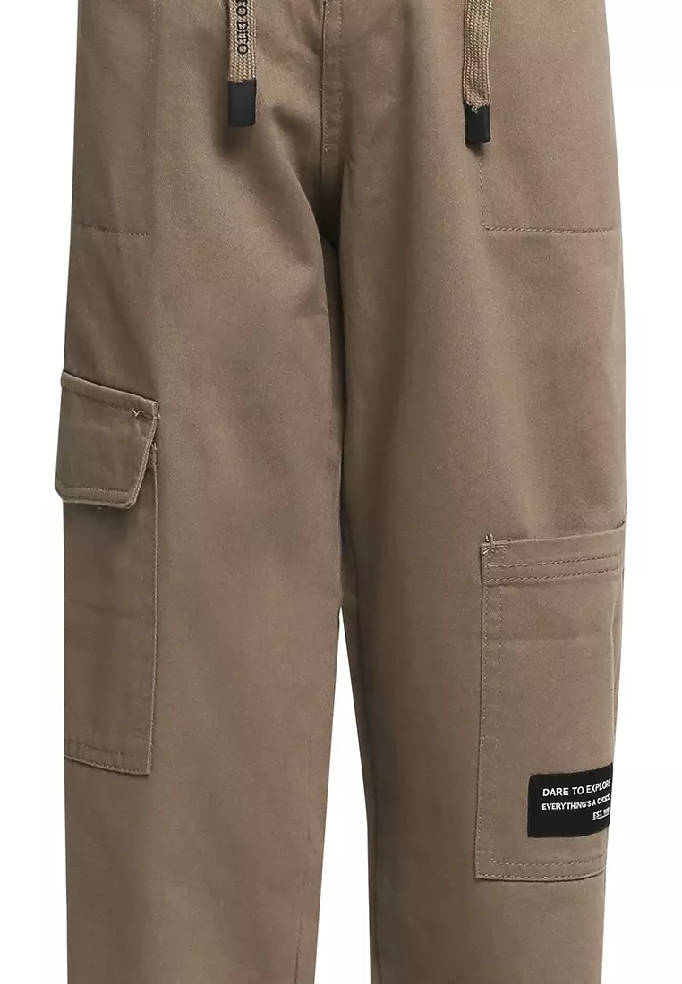 Pito Dito Boy Edgarton Celana Panjang Cargo Anak Khaky