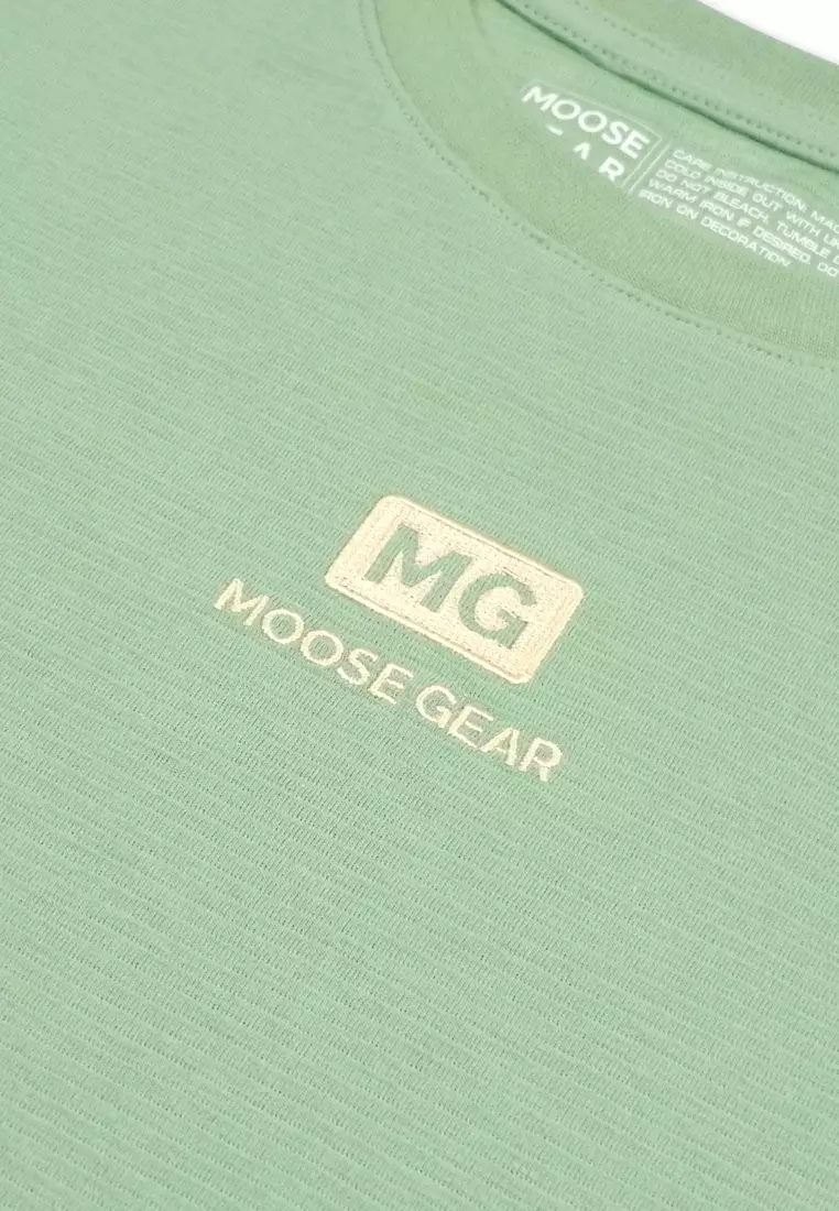 Boys Oversized T-Shirt with Embroidery Details