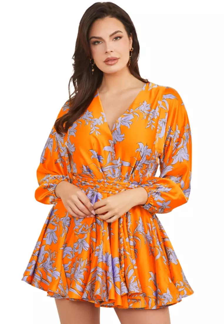 Buy Marciano MAYA SURPLICE DRESS Online | ZALORA Malaysia