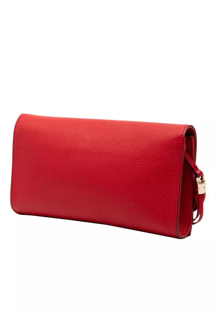 Pre-Loved Gucci Leather Soho Disco Clutch