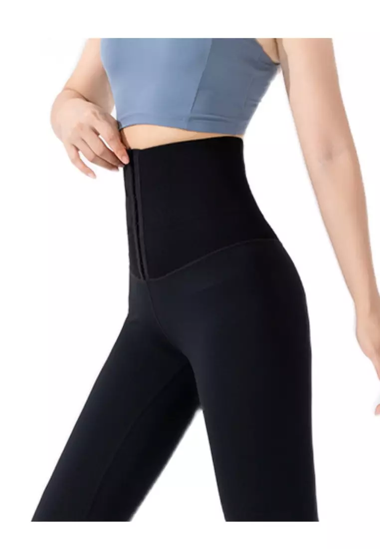 Stylish Sports Leggings Ankle-length Yoga Pants Tummy Control High  Elasticity Push Up Women Sports Pants Gymwear - Pants & Capris - AliExpress