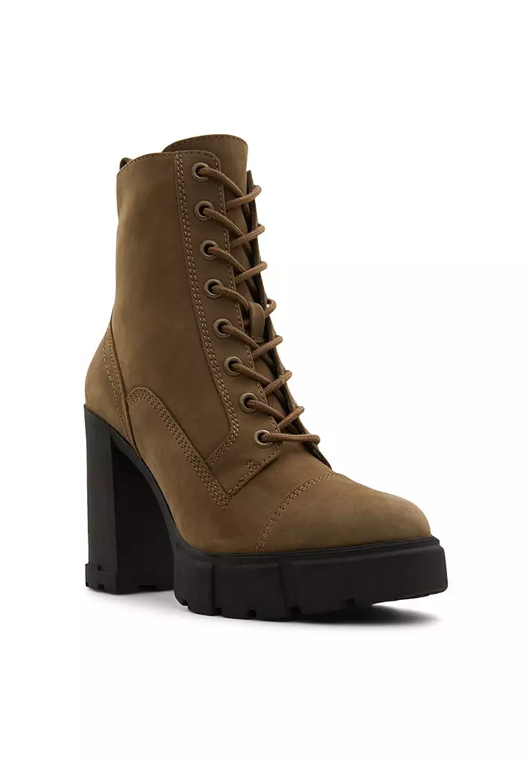 Aldo olive green store boots