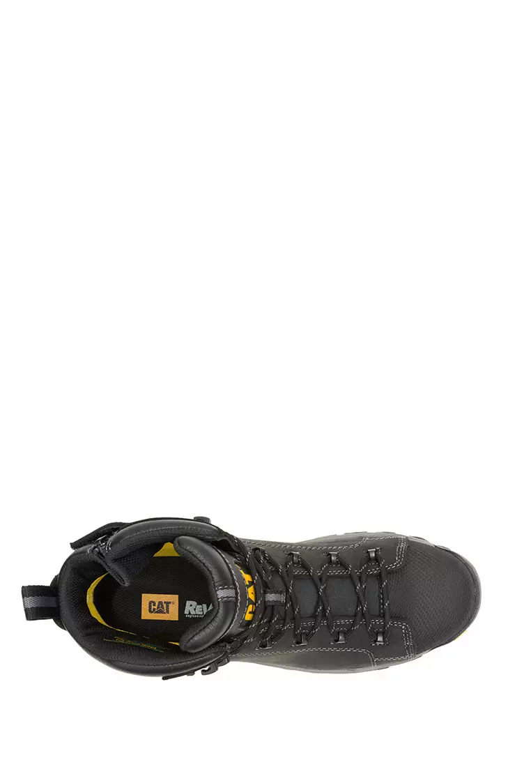 Men's Threshold Rebound Zip Waterproof Composite Toe Work Boots - Black (P726003) | Safety Shoes