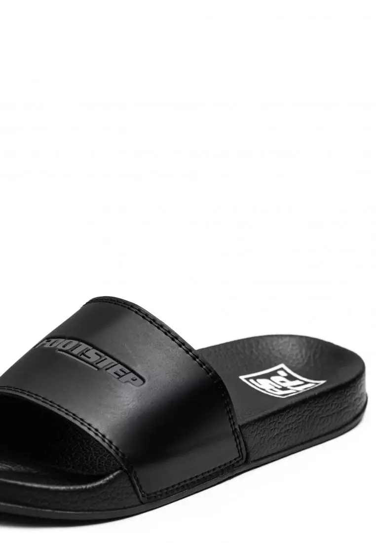 Jarvis Black Grey Sandal Pria Slide