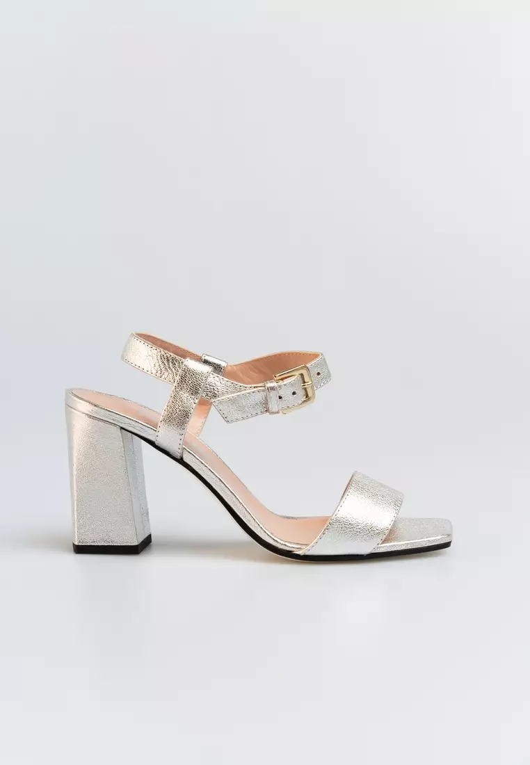 Buy silver online sandals online