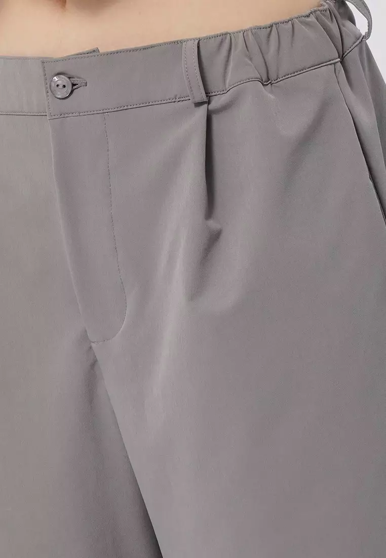 Regular Fit High Waist Trousers