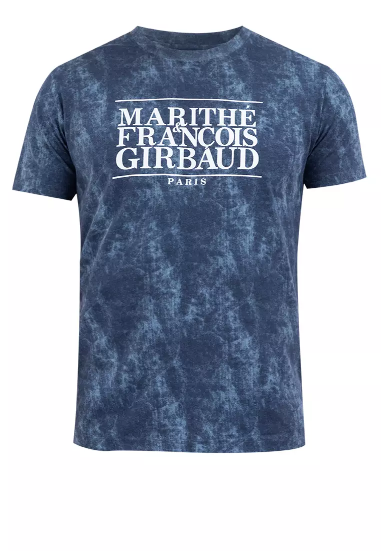 Men's OG Denim Print Logo Tee