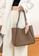 Twenty Eight Shoes brown VANSA Simple Pebble Cow Leather Tote Bag VBW-Hb9901 9F92BAC96D674EGS_5