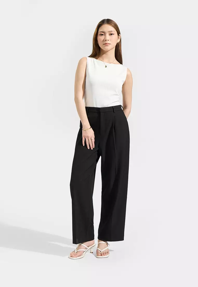 Straight Leg Trousers
