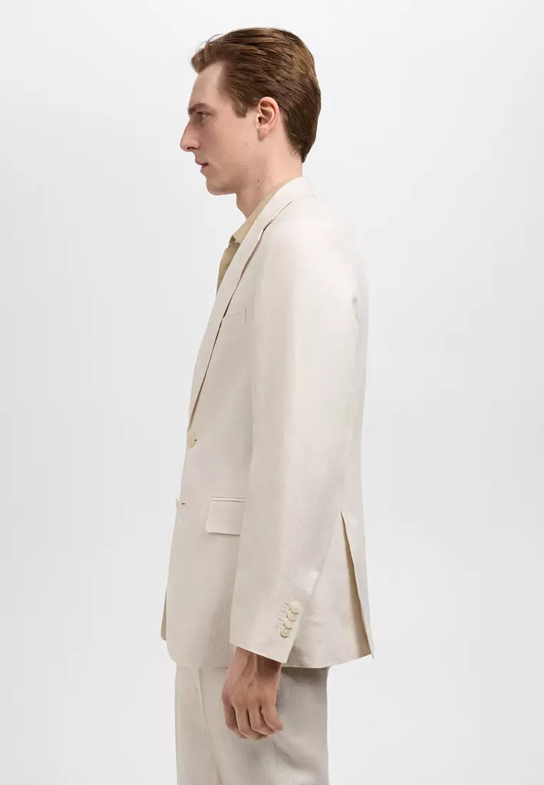 Slim Fit Suit Blazer