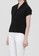 Cloth Inc black Myra Lapel Shirt in Black A9390AADA7EAB9GS_3
