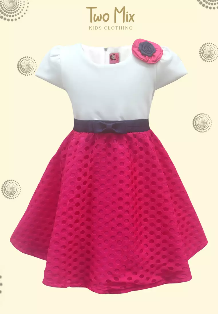 TWO MIX - Baju Dress Anak Perempuan Cantik 1-12 Tahun 4299